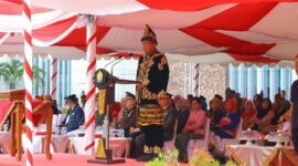 Wagub Sultra pimpin upacara peringatan Hari Kesaktian Pancasila
