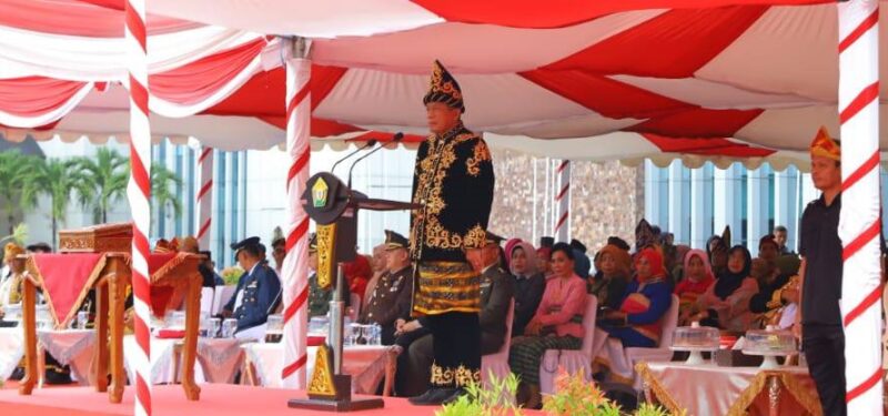 Wagub Sultra pimpin upacara peringatan Hari Kesaktian Pancasila