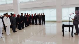 Walikota Kendari melantik ratusan pejabat