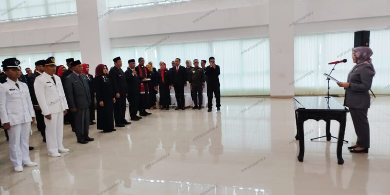Walikota Kendari melantik ratusan pejabat