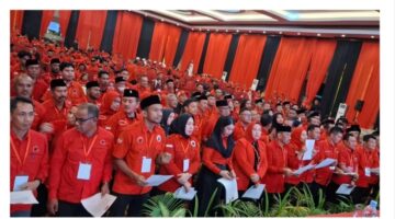 DPP Tetapkan Kepengurusan Baru DPD PDI-P Sultra, Berikut Susunan Lengkapnya