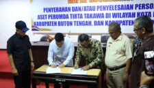 Penendatanganan Kesepakatan Penyelesaian Aset PDAM Buton